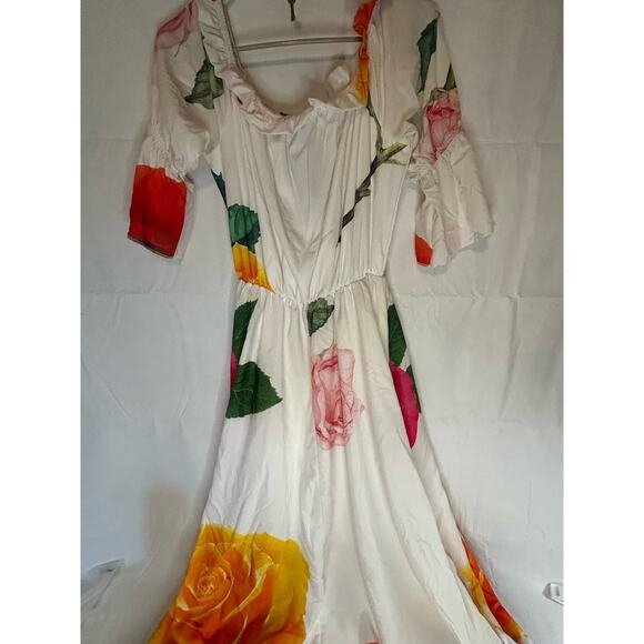 NWT New Imperial Women's Floral Dress Turkish Made - Picture 6 of 10